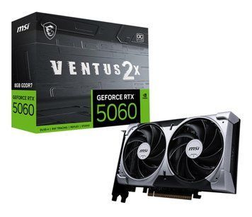Відеокарта MSI GeForce RTX 5060 Ventus 2X OC 8GB GDDR7 DLSS4 (5060 8G VENTUS 2X OC) xk_1332824 фото