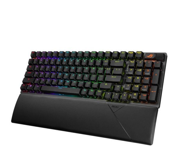 Беспроводная клавиатура ASUS ROG Strix Scope II 96 (NX Snow) (90MP037A-BKUA01) xk_1186312 фото