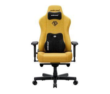 Ігрове крісло Anda Seat Kaiser 3E XL fabric Bright Yellow (AD23YC-XL-09-Y-CF-Y01) xk_1473962 фото