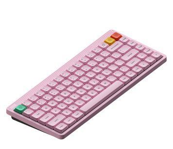 Беспроводная клавиатура NuPhy Node 75 Low / Light Pink / Brown nano (NODE75LOWLPBRN) xk_1486674 фото