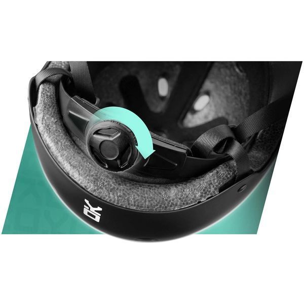 Спортивний шолом L Soke K1 чорний (1696) jan_p8375 фото