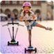 Триколісний балансирний самокат для дітей Ricokids Leddi LED чорний (766000) jan_p8176 фото 9