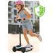 Триколісний балансирний самокат для дітей Ricokids Leddi LED чорний (766000) jan_p8176 фото 6