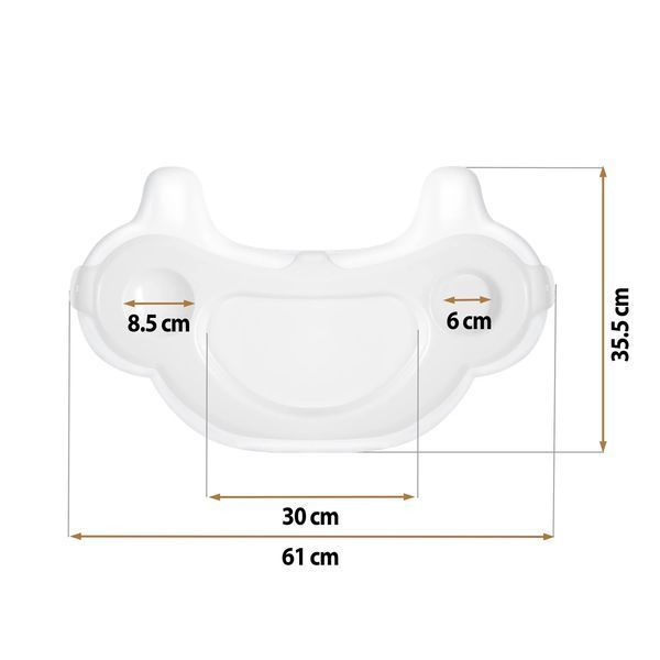 Поднос для стульчика Sinco Ricokids серый (700320) jan_p5764 фото