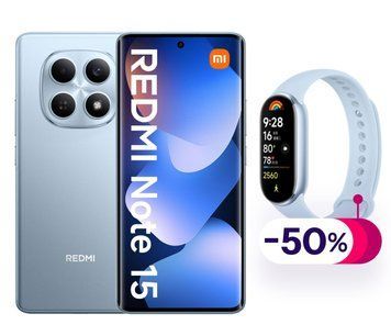 Смартфон Xiaomi Redmi Note 15 8/256GB Glacier Blue xk_1471027 фото