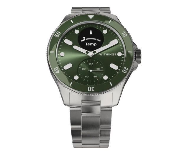 Розумний годинник Withings ScanWatch Nova 42mm green (WITHWA108ALLINT) xk_1224532 фото