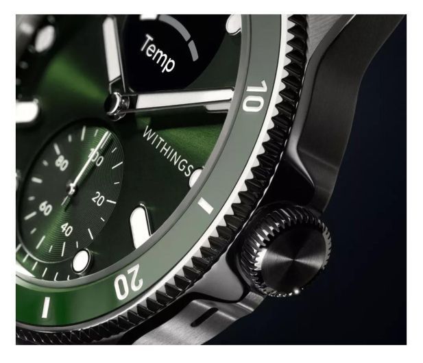 Розумний годинник Withings ScanWatch Nova 42mm green (WITHWA108ALLINT) xk_1224532 фото