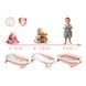 Складана ванночка для дітей, немовлят з термометром і вставкою Ricokids RK-287 біло-рожева (728701) jan_p7911 фото 14
